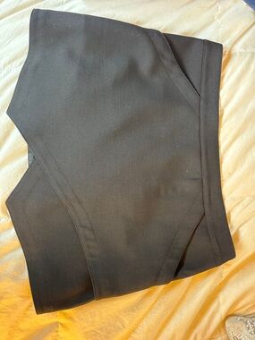 BCBGMaxAzria Black Mini Skirt with Panel Detailing